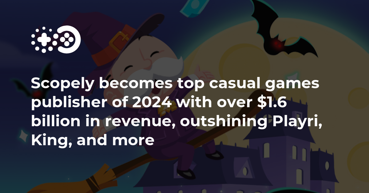 Cover of Top Casual Games Publishers of 2024