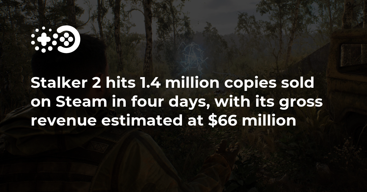 Cover of Stalker 2 Hits 1.4 Million Copies Sold on Steam