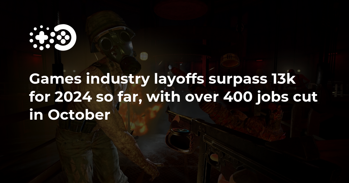 Cover of Games Industry Layoffs Surpass 13k for 2024: October Update