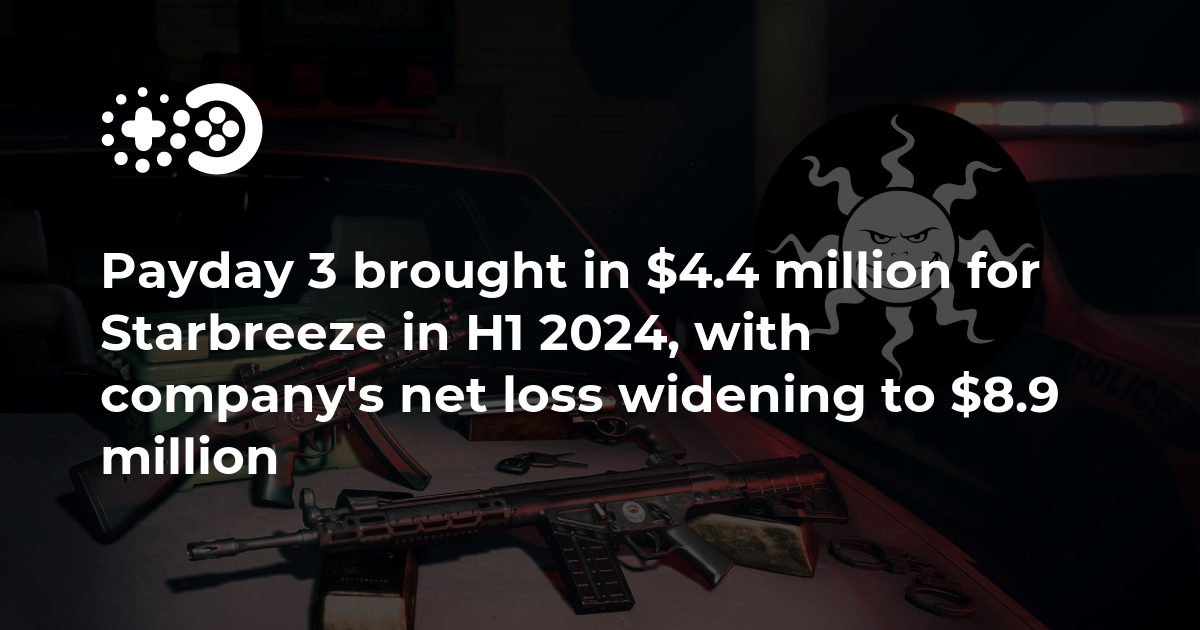 Cover of Starbreeze H1 2024 Financial Results