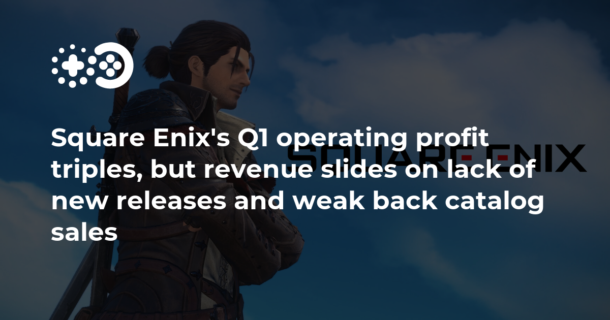 Cover of Square Enix Q1 2024 Earnings Results