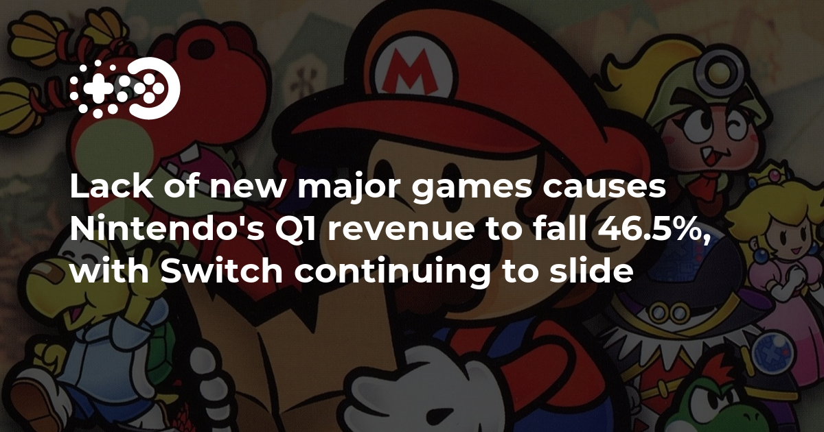 Cover of Nintendo Q1 2024 Financial Results