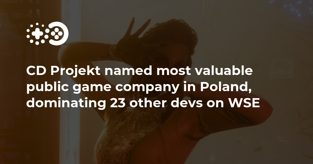 Cover of CD Projekt Named Most Valuable Public Game Company in Poland