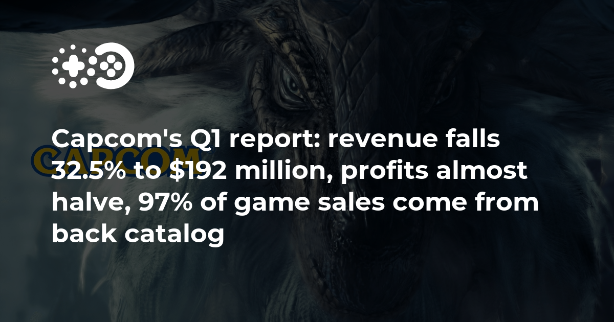 Cover of Capcom Q1 2024 Financial Report