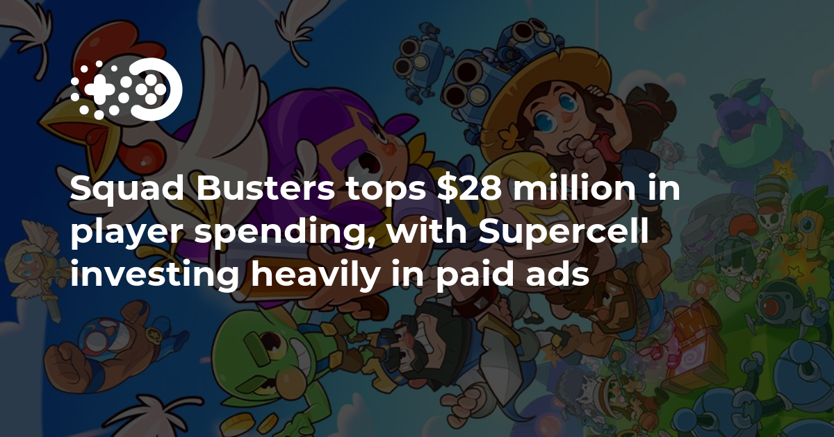 Cover of Squad Busters Tops $28 Million in Player Spending