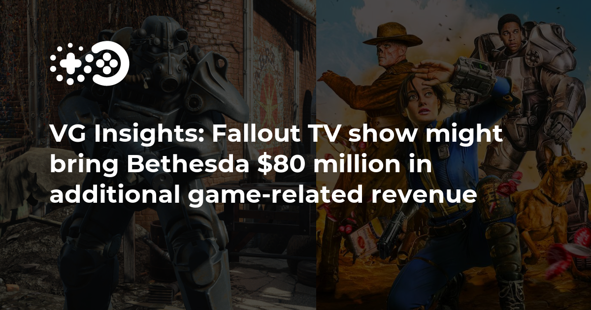 Cover of Fallout TV Show Might Bring Bethesda $80 Million in Additional Game-Related Revenue