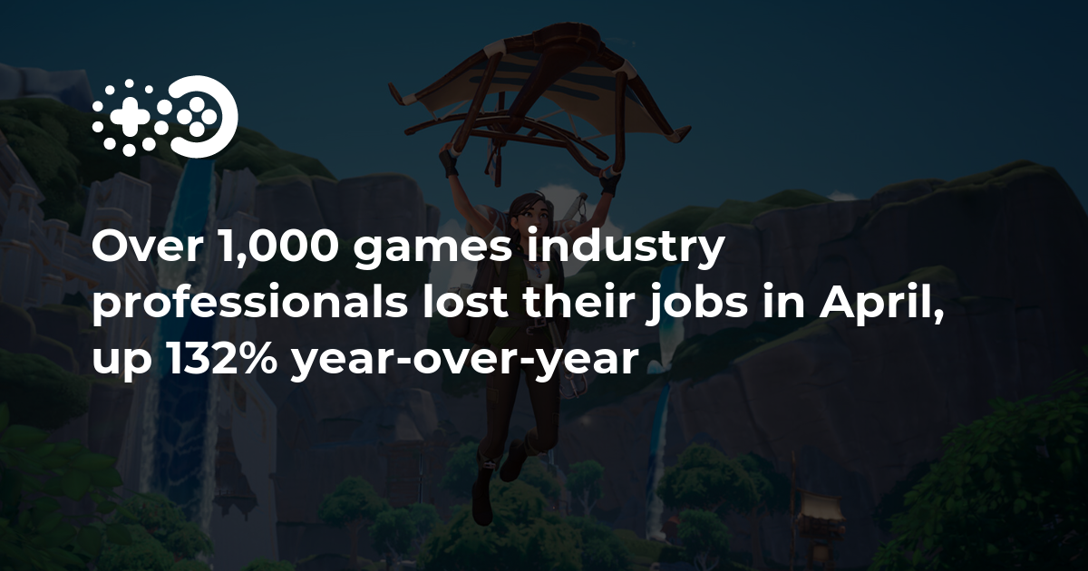 Cover of Over 1,000 Games Industry Professionals Lost Their Jobs in April 2024