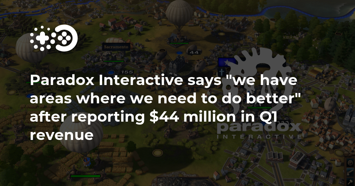 Cover of Paradox Interactive Q1 2024 Financial Results