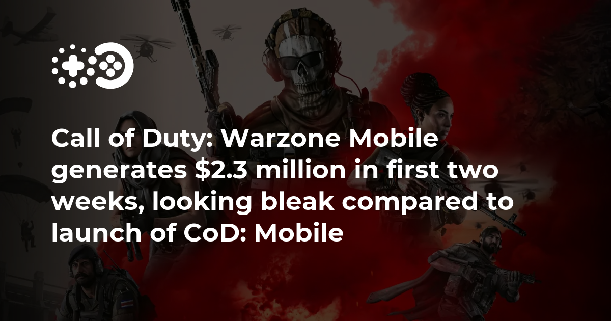 Cover of Call of Duty: Warzone Mobile Generates $2.3 Million in First Two Weeks