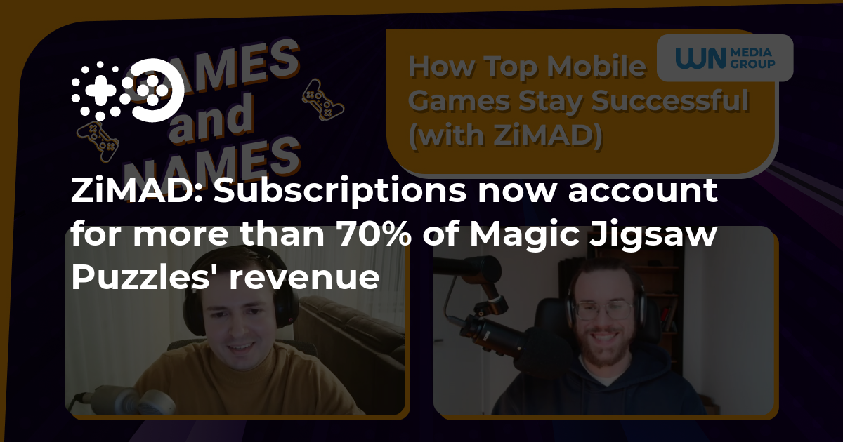 Cover of ZiMAD: Subscriptions Now Account for More Than 70% of Magic Jigsaw Puzzles’ Revenue