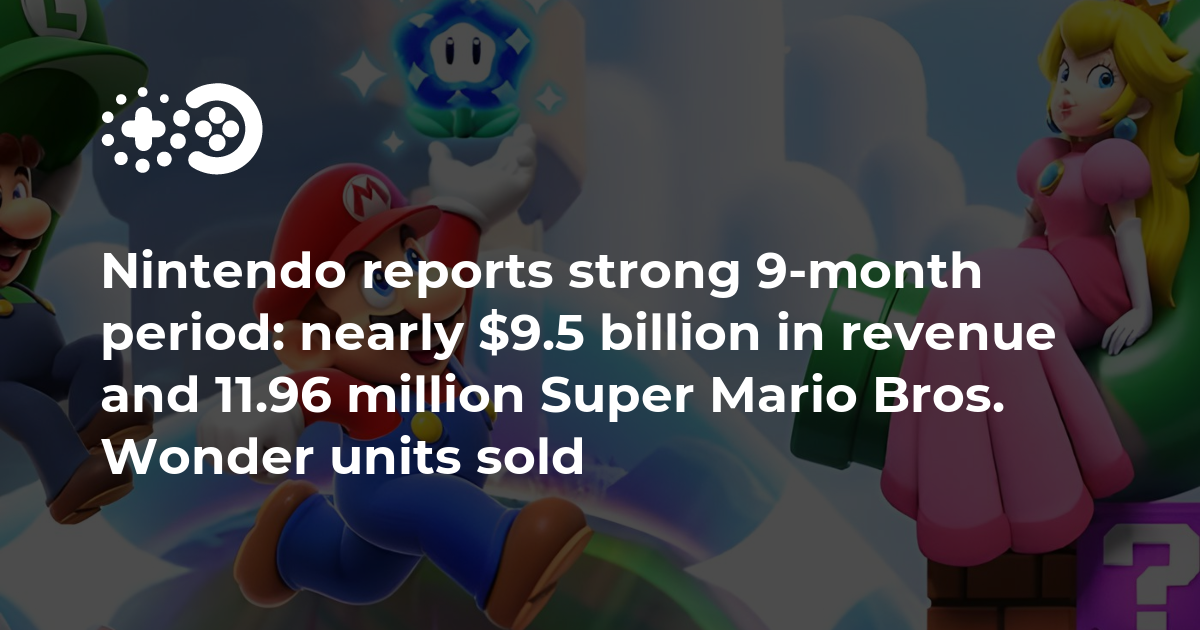 Cover of Nintendo Q3 Financial Results