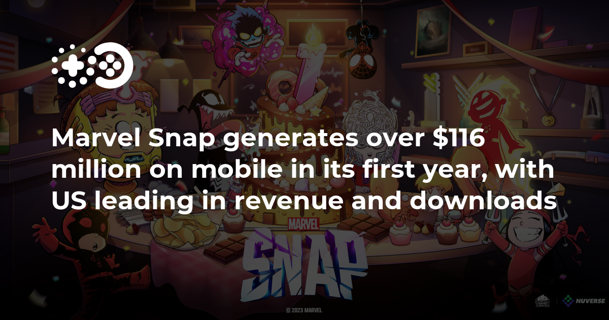 Cover of Marvel Snap Generates Over $116 Million on Mobile in Its First Year: US Leading in Revenue and Downloads