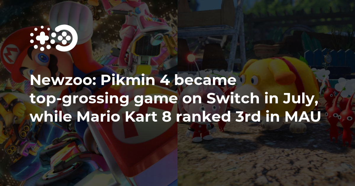 Cover of Pikmin 4 Becomes Top-Grossing Game on Switch in July