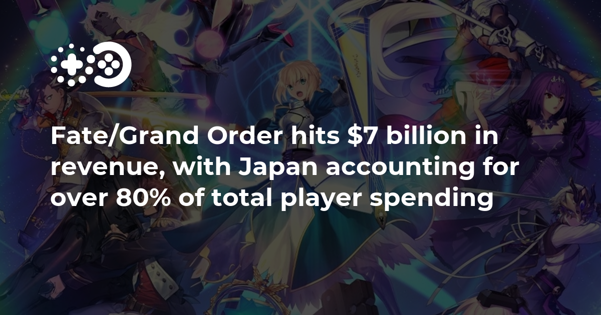 Cover of Fate/Grand Order Hits $7 Billion in Revenue: Japan Market Analysis