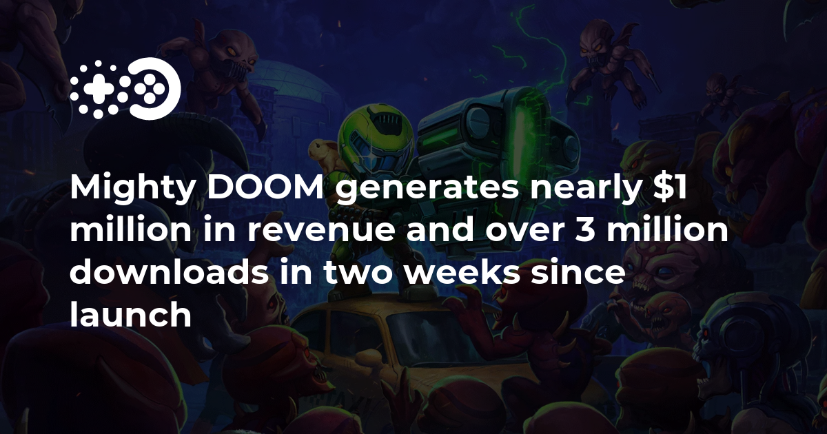 Cover of Mighty DOOM Generates Nearly $1 Million in Revenue and Over 3 Million Downloads in Two Weeks