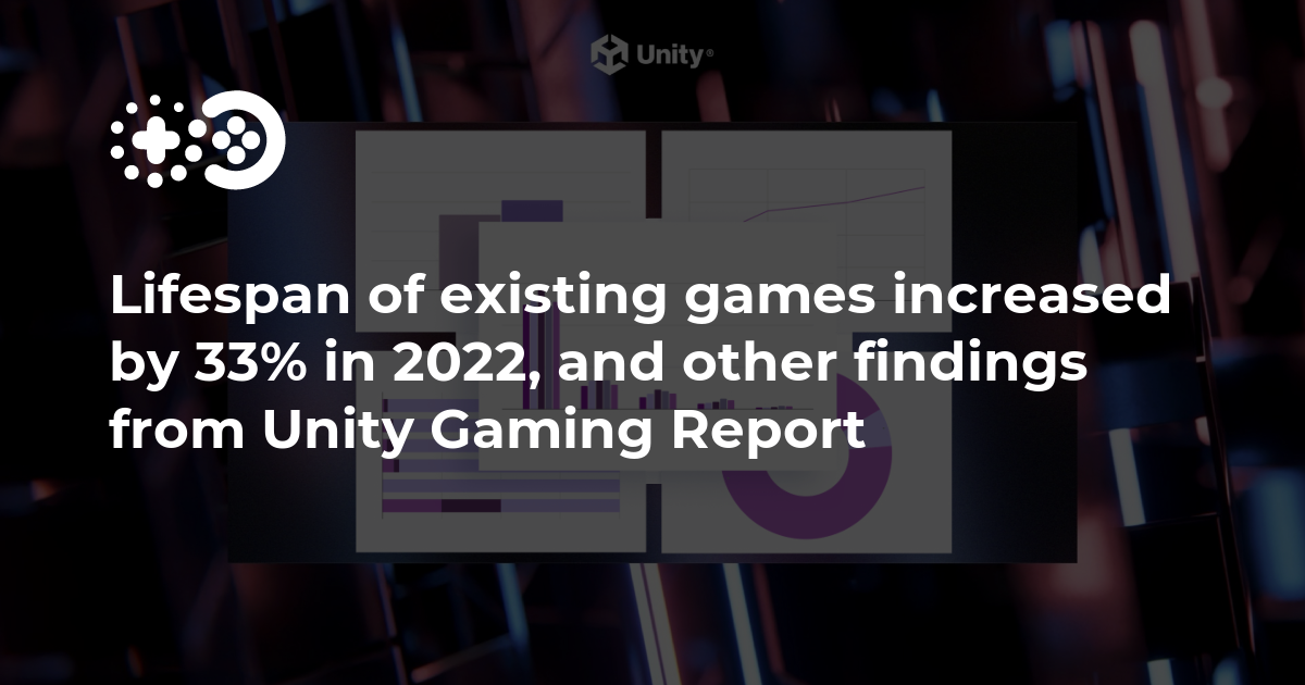 Cover of Unity Gaming Report 2023