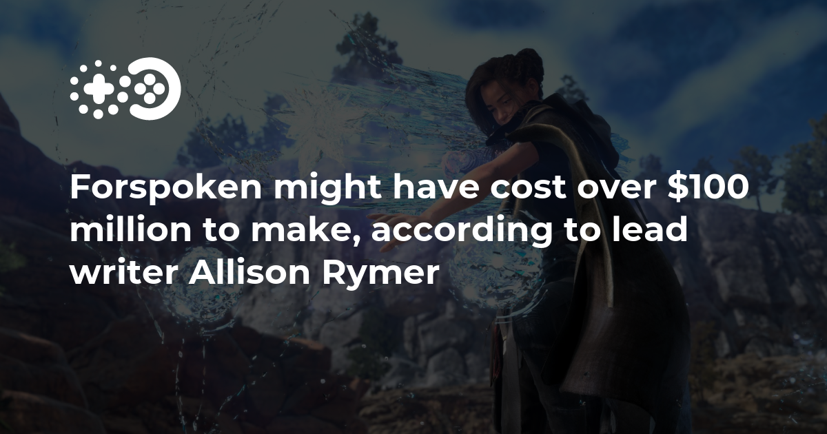 Cover of Forspoken Might Have Cost Over $100 Million to Make