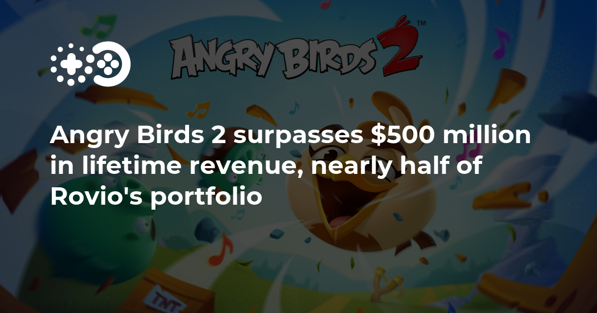 Cover of Angry Birds 2 Surpasses $500 Million in Lifetime Revenue