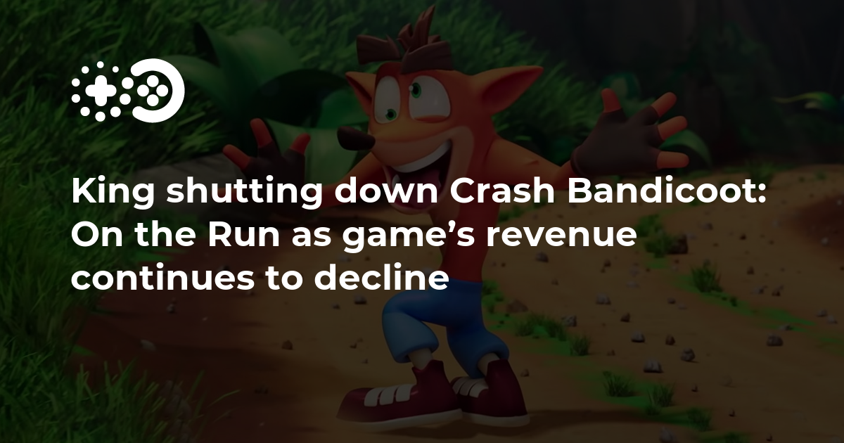 Cover of King Shutting Down Crash Bandicoot: On the Run as Game’s Revenue Continues to Decline