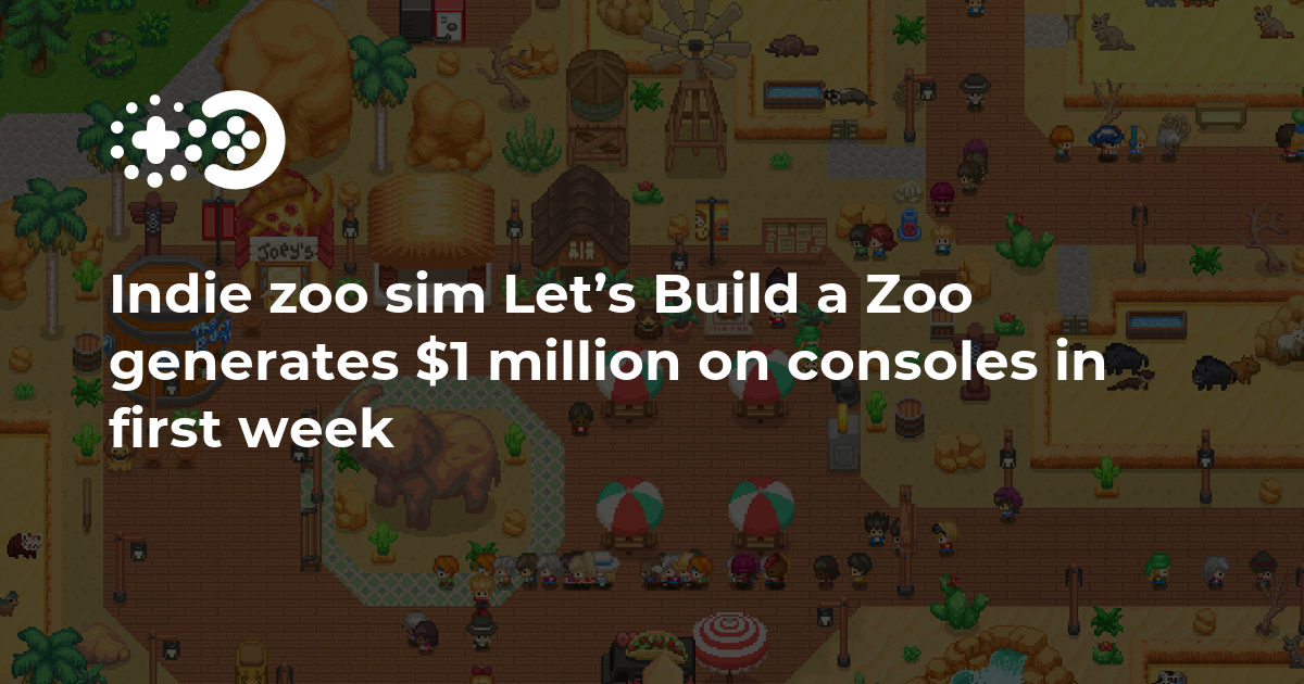 Cover of Indie Zoo Sim Let’s Build a Zoo Generates $1 Million on Consoles
