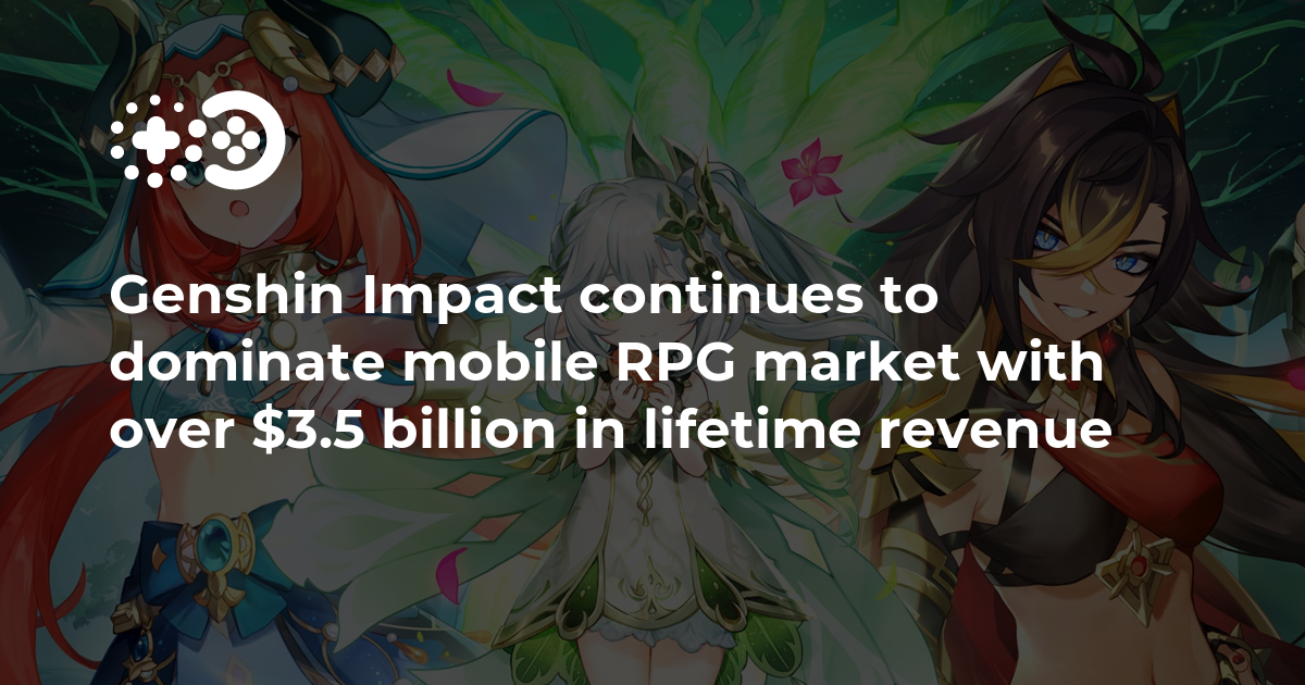 Cover of Genshin Impact Continues to Dominate Mobile RPG Market