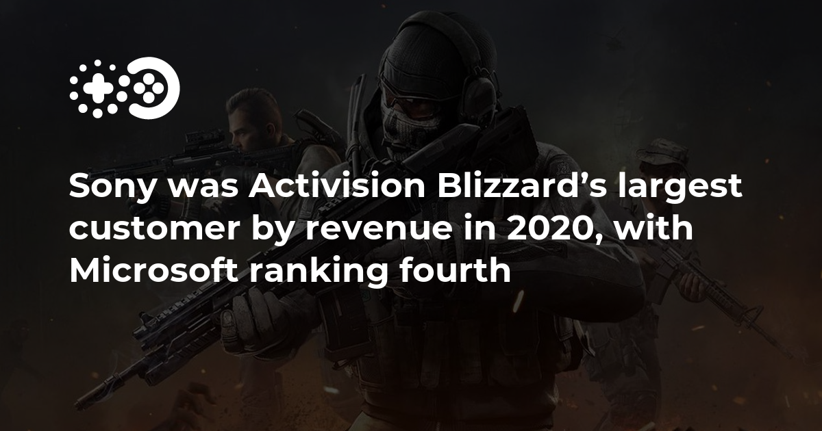 Cover of Sony Was Activision Blizzard’s Largest Customer by Revenue in 2020