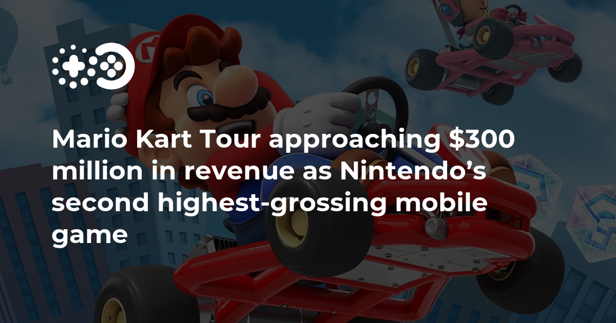 Cover of Mario Kart Tour Approaching $300 Million in Revenue