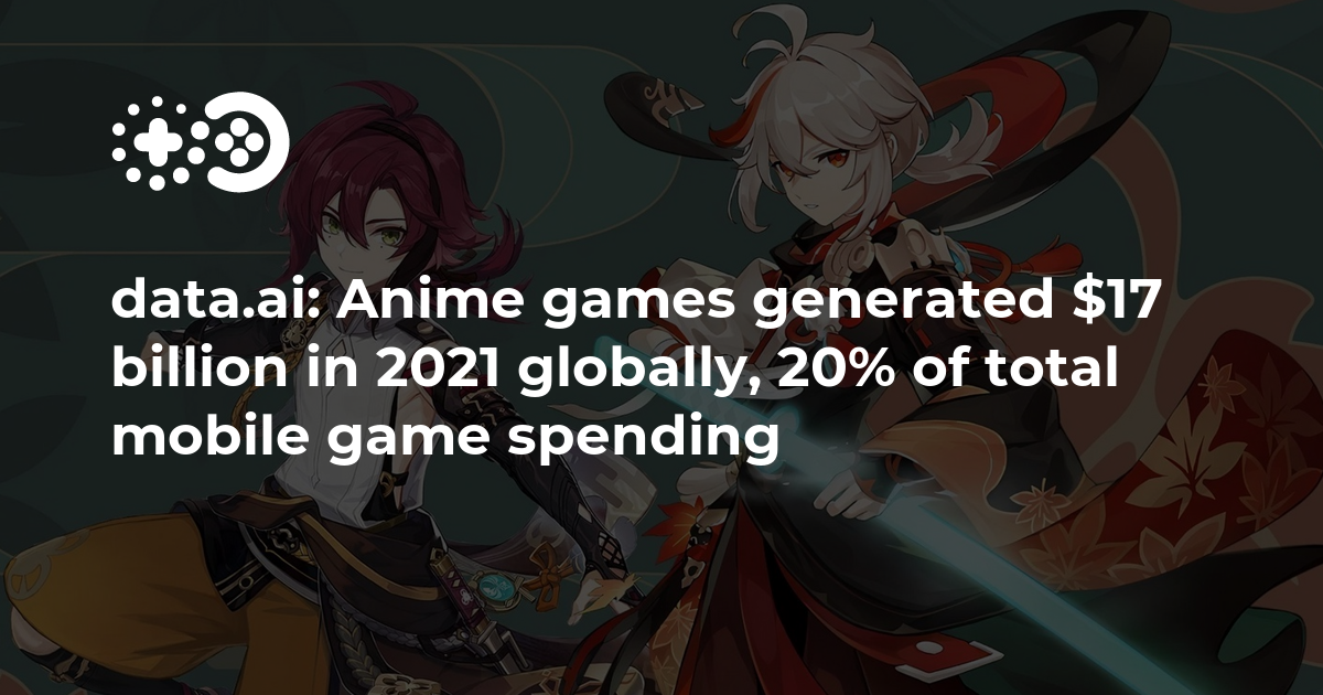 Cover of Anime Games Generated $17 Billion in 2021 Globally