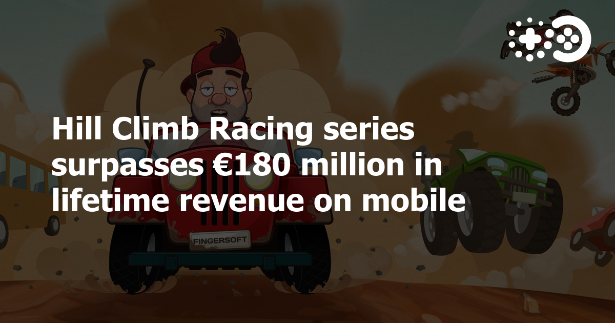 Cover of Hill Climb Racing Series Surpasses €180 Million in Lifetime Revenue