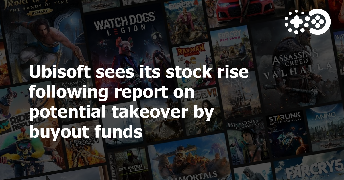Cover of Ubisoft Sees Its Stock Rise Following Report on Potential Takeover by Buyout Funds