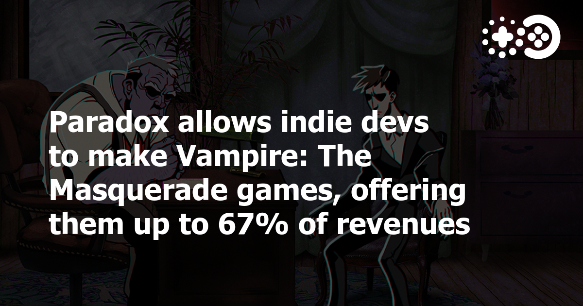 Cover of Paradox Allows Indie Devs to Make Vampire: The Masquerade Games