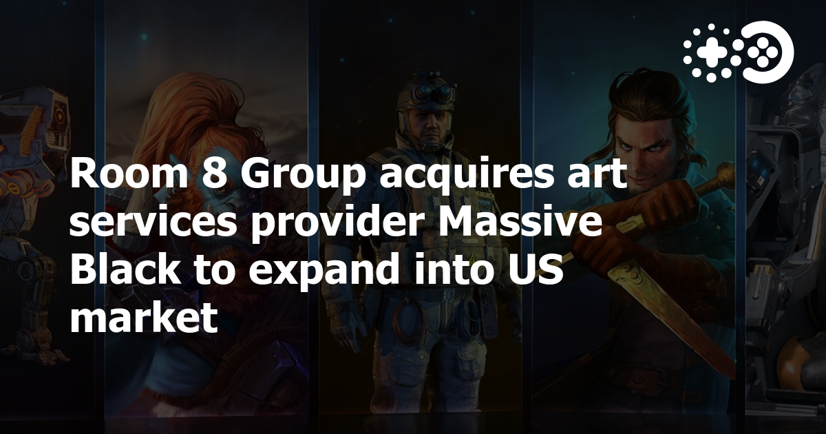 Cover of Room 8 Group Acquires Massive Black to Expand into US Market