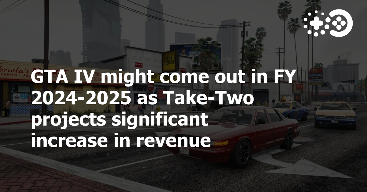 Cover of GTA VI Might Come out in FY 2024-2025 as Take-Two Projects Significant Increase in Revenue