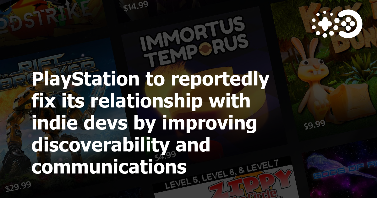 Cover of PlayStation to Reportedly Fix Its Relationship With Indie Devs