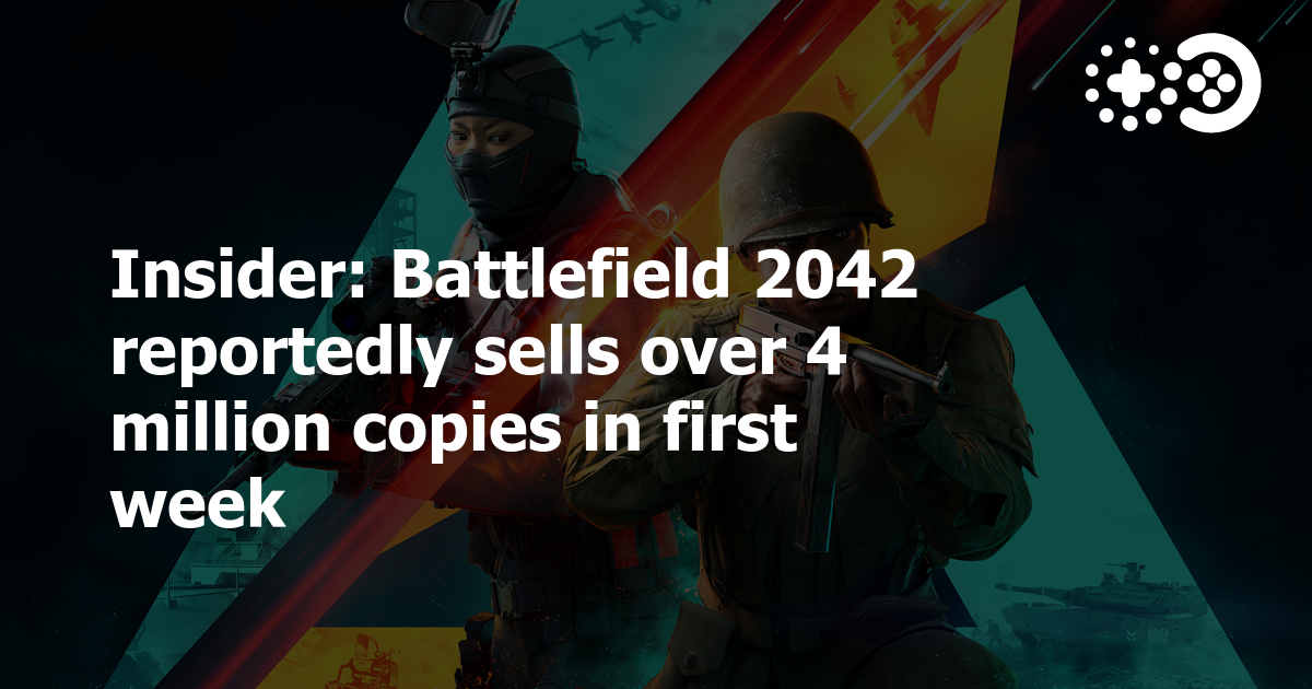 Cover of Battlefield 2042 Reportedly Sells Over 4 Million Copies in First Week