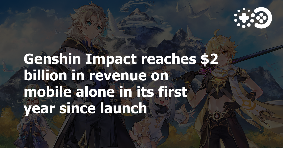 Cover of Genshin Impact Reaches $2 Billion in Revenue on Mobile Alone in Its First Year Since Launch