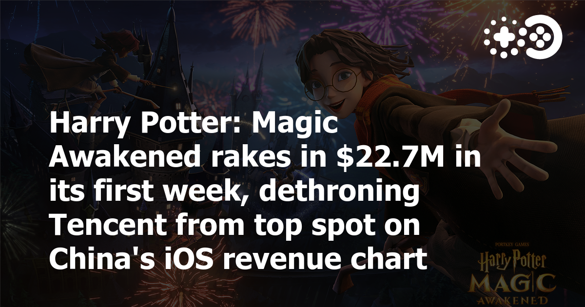 Cover of Harry Potter: Magic Awakened Rakes in $22.7M in First Week: China