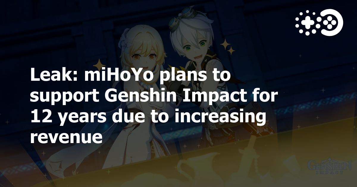 Cover of Genshin Impact: miHoYo Plans 12-Year Support Roadmap
