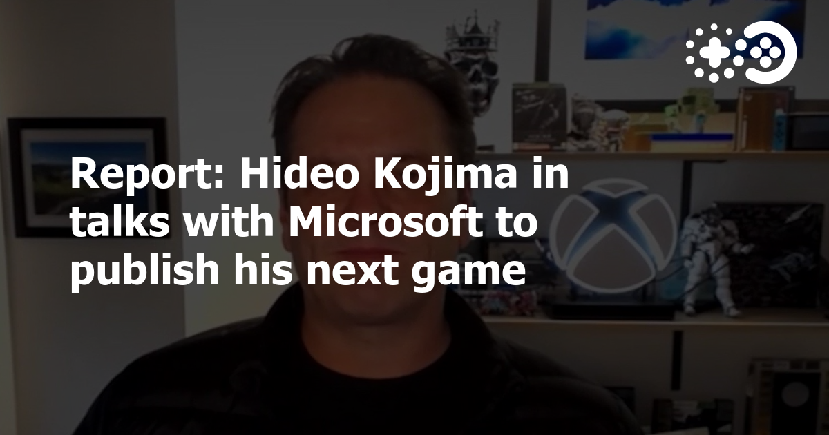 Cover of Hideo Kojima in Talks With Microsoft to Publish His Next Game