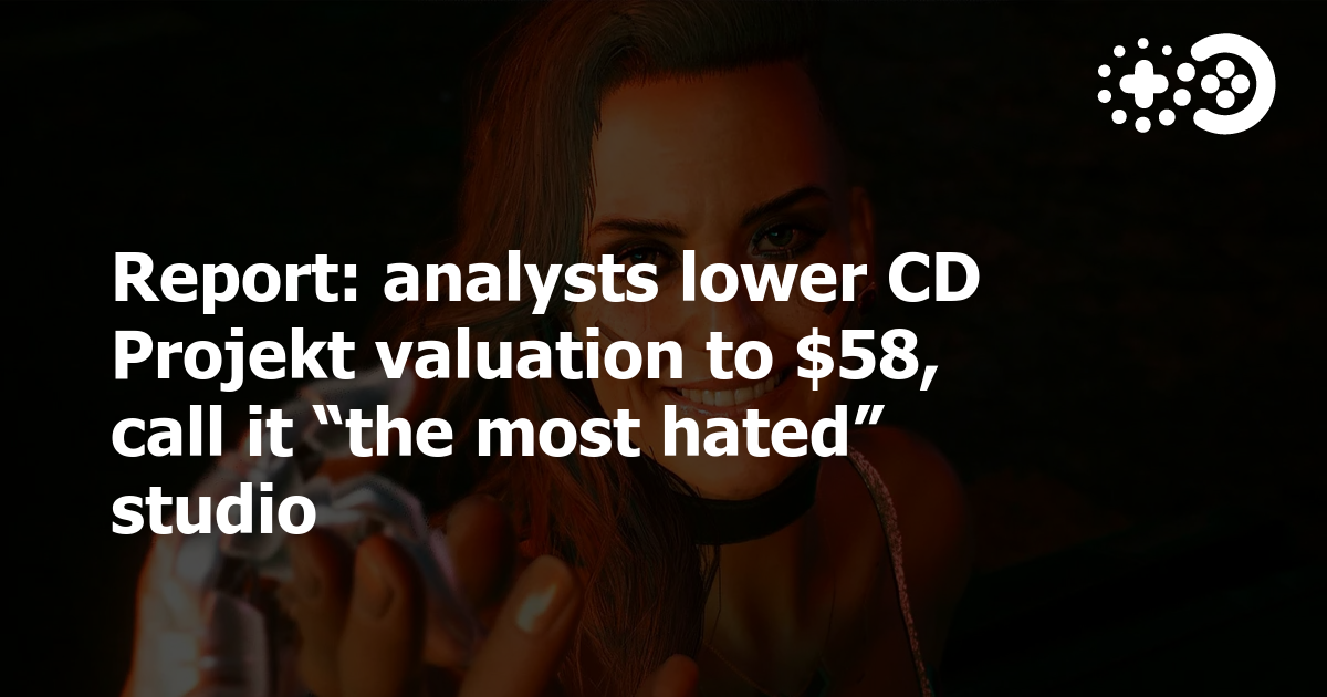 Cover of CD Projekt Valuation and Sales Forecast