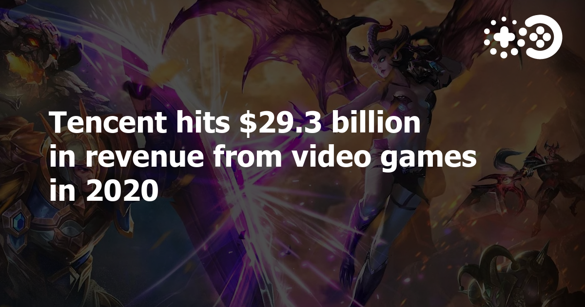 Cover of Tencent 2020 Video Game Revenue Results