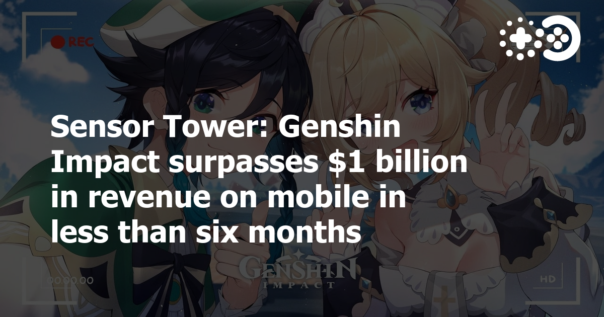 Cover of Genshin Impact Surpasses $1 Billion in Revenue on Mobile