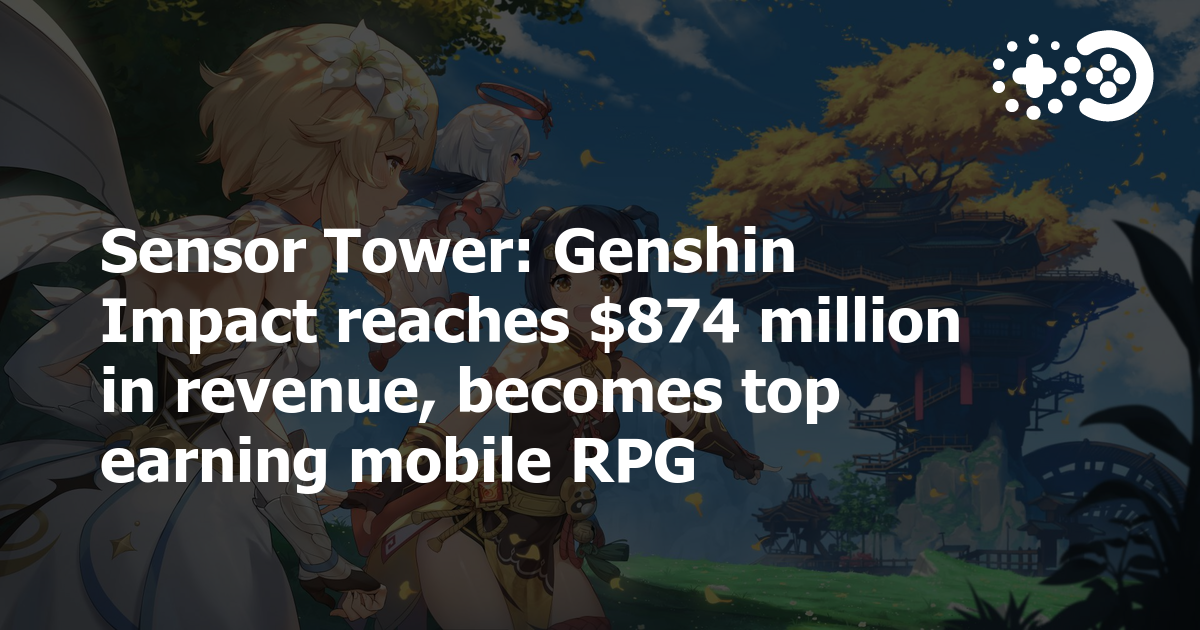 Cover of Genshin Impact Reaches $874 Million in Revenue