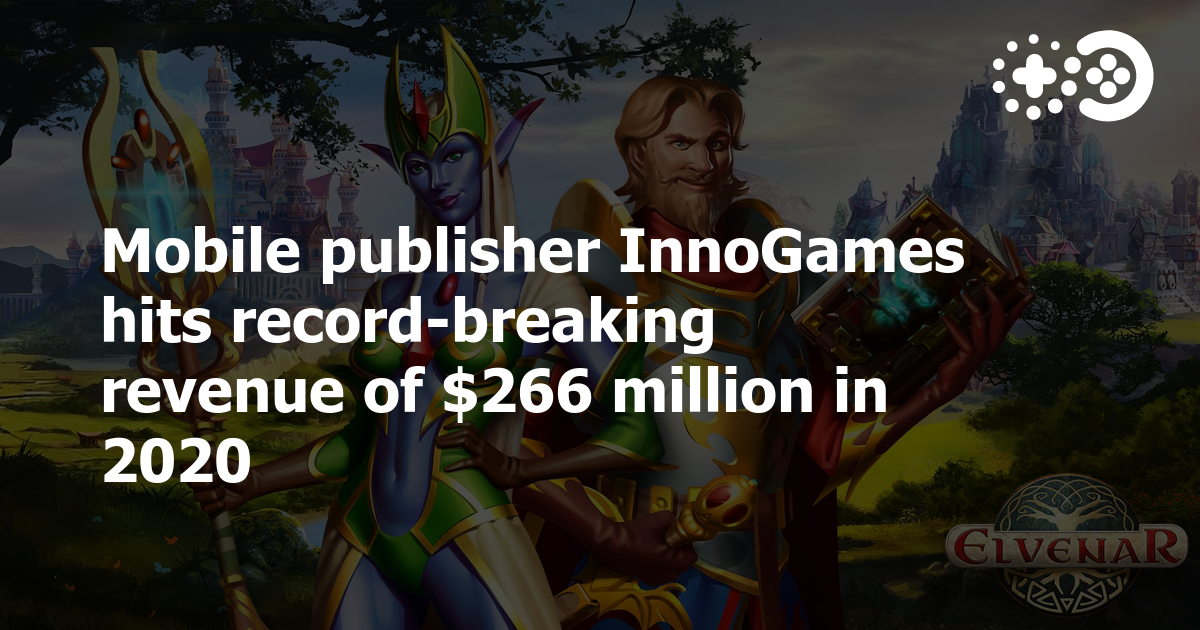 Cover of InnoGames Hits Record-Breaking Revenue of $266 Million in 2020