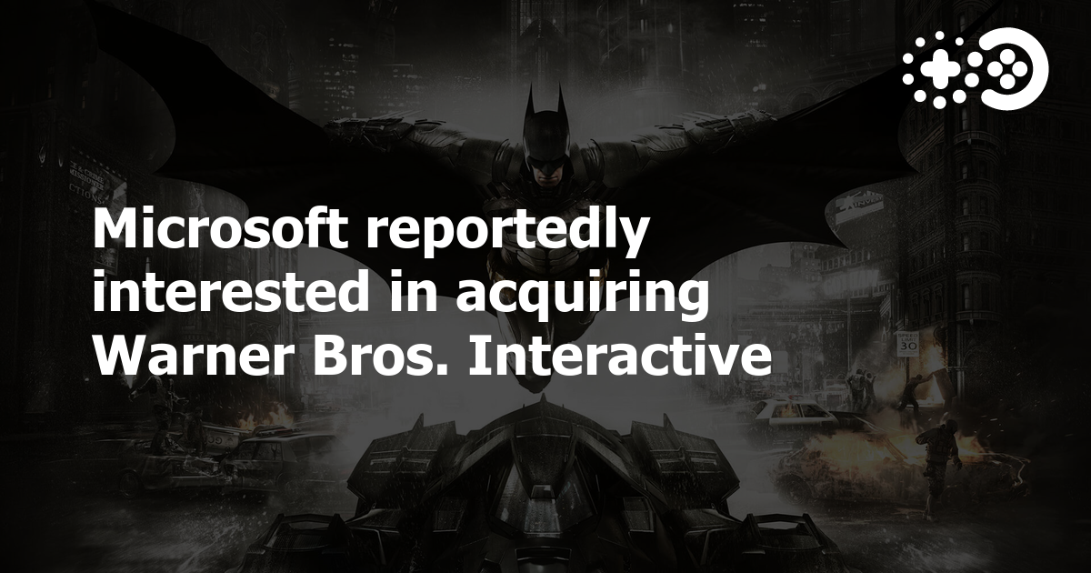 Cover of Microsoft Reportedly Interested in Acquiring Warner Bros. Interactive