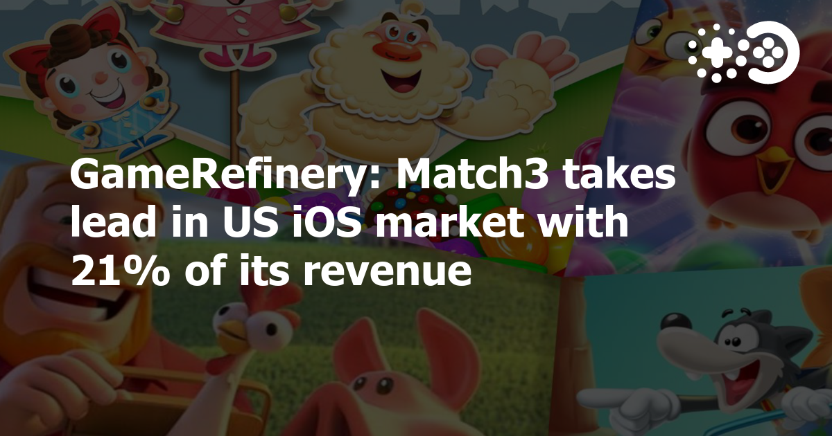 Cover of Match3 Takes Lead in US iOS Market