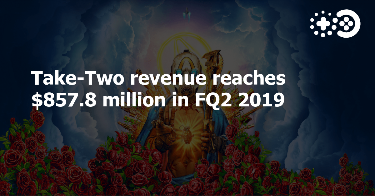 Cover of Take-Two Revenue Reaches $857.8 Million in FQ2 2019