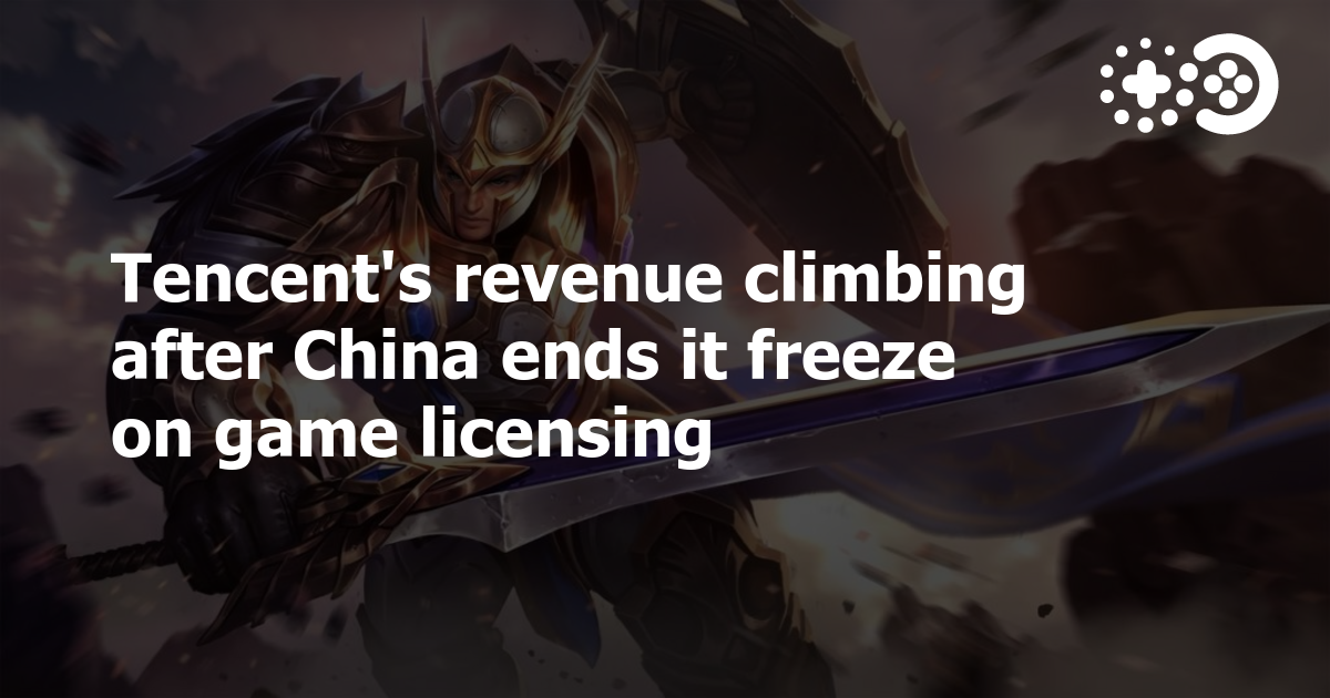 Cover of Tencent’s Revenue Climbing After China Ends Its Freeze on Game Licensing