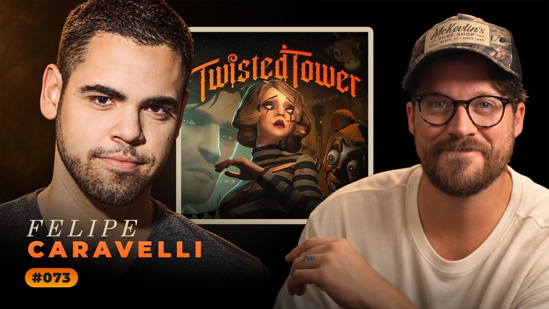 Cover of He Quit His Job & Became The Lead Artist On Twisted Tower (w/ Felipe Caravelli) — Ep 73