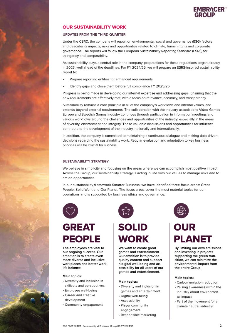 Page 2 of the report